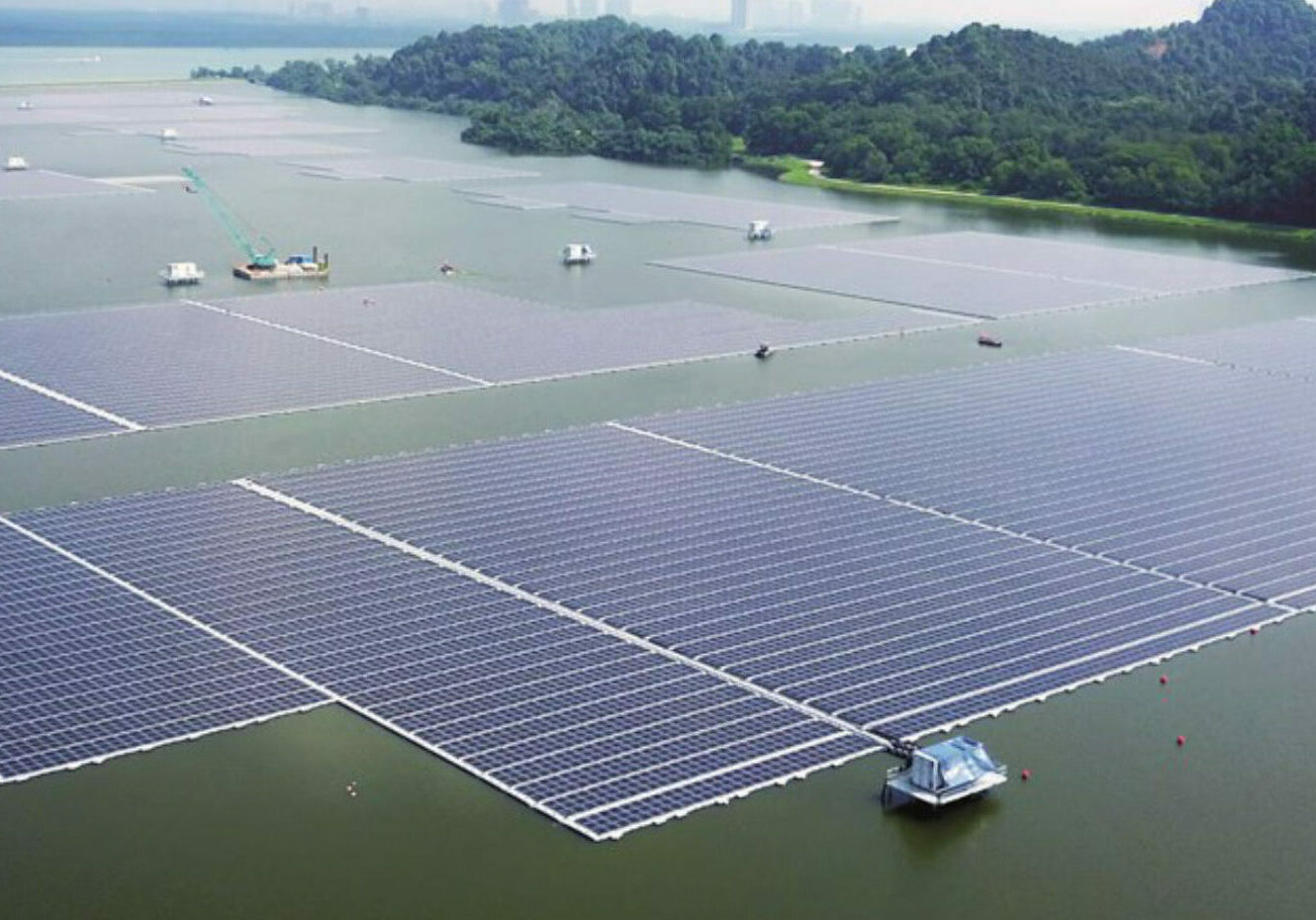solaire photovoltaïque flottant